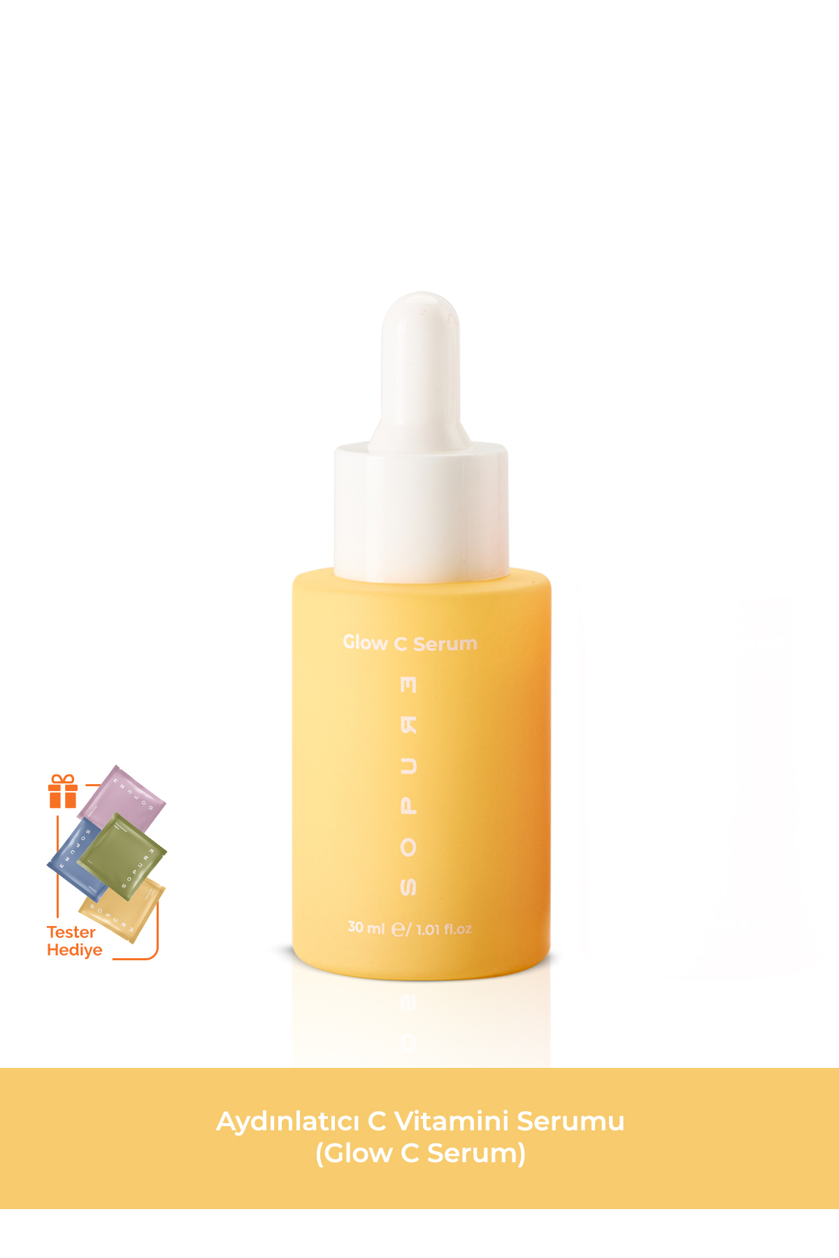 Sopure Glow C Serum-aydınlatıcı %5 C Vitamini Serumu
