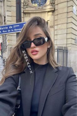 KAMPANİX YENİ SEZON MUADİL SYMBOLE MODEL SİYAH RENK TREND GÜNEŞ GÖZLÜĞÜ