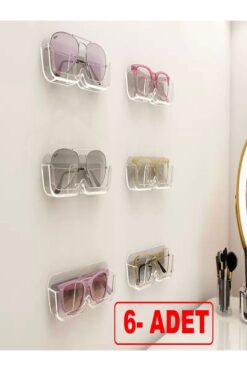 Özasya AVM 6 ADET Gözlük Düzenleyici Raf ŞEFFAF SET