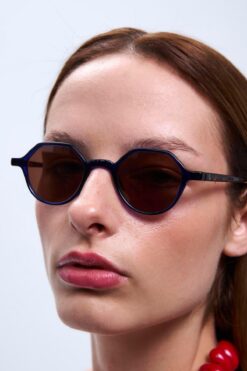 Bilge Karga Paula Navy Brown Güneş Gözlüğü