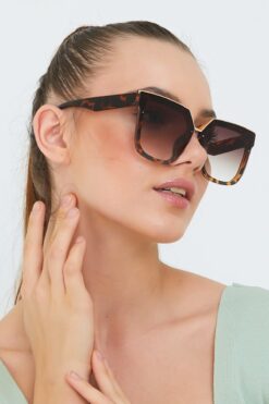 Nilu Moda Yeni Sezon Kadın Güneş Gözlüğü Leopar