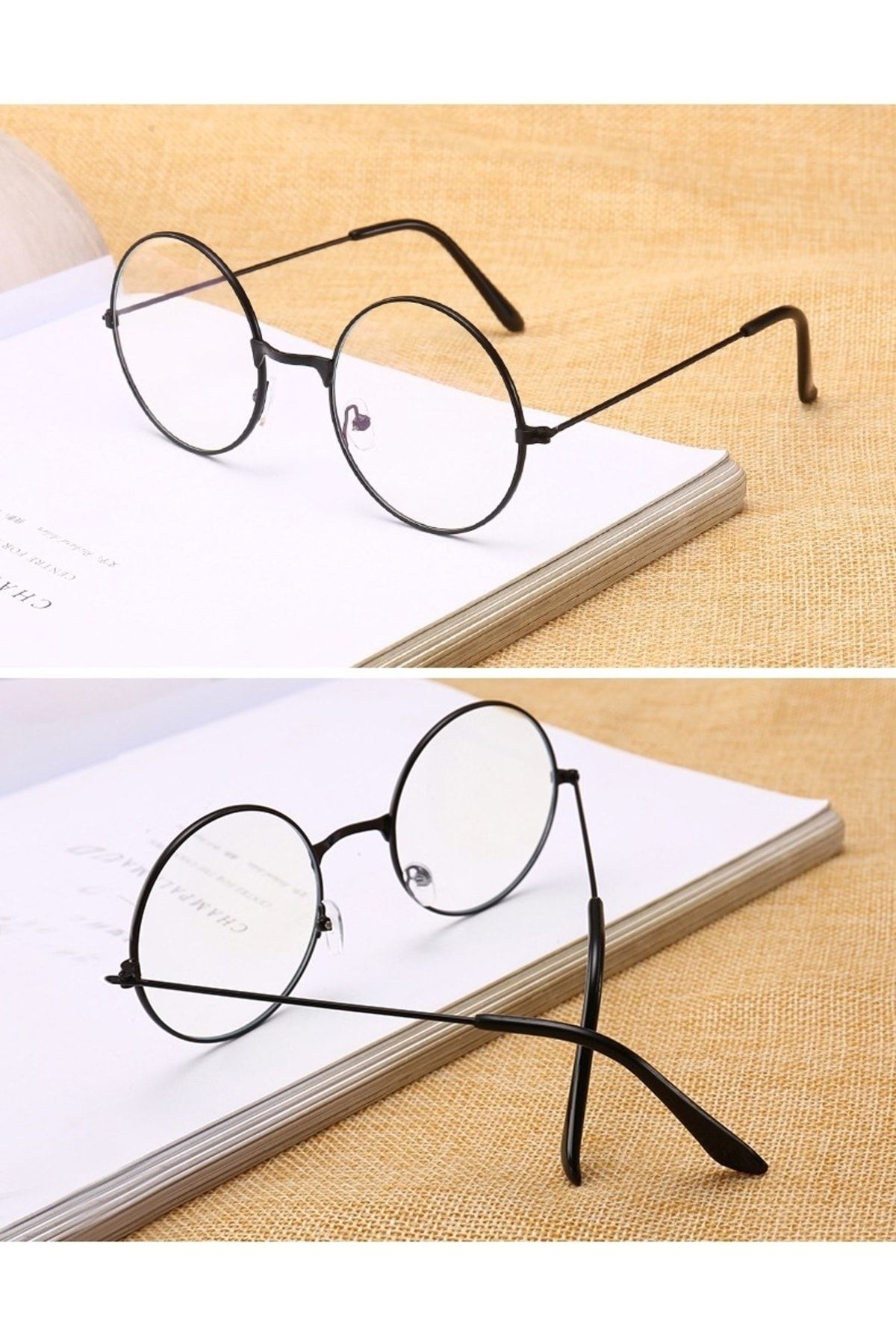 G Sport POLO Unısex Mavi Işık Engelleyici Şeffaf Harry Potter Gözlük - Görsel 3