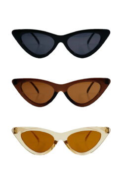 LUPİX Yeni Sezon Unisex 3'lü Güneş Gözlüğü Seti