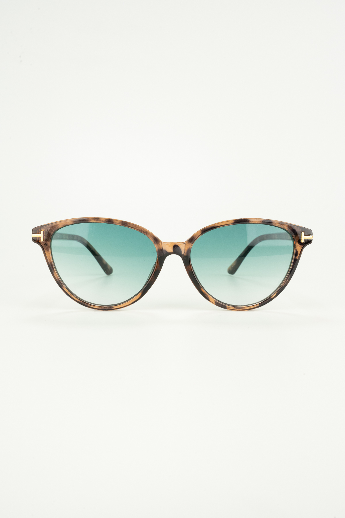 TARSS Jasmin Leopard Cat Eye Kadın Güneş Gözlüğü | Yeşil Camlı | UV400 - Görsel 3
