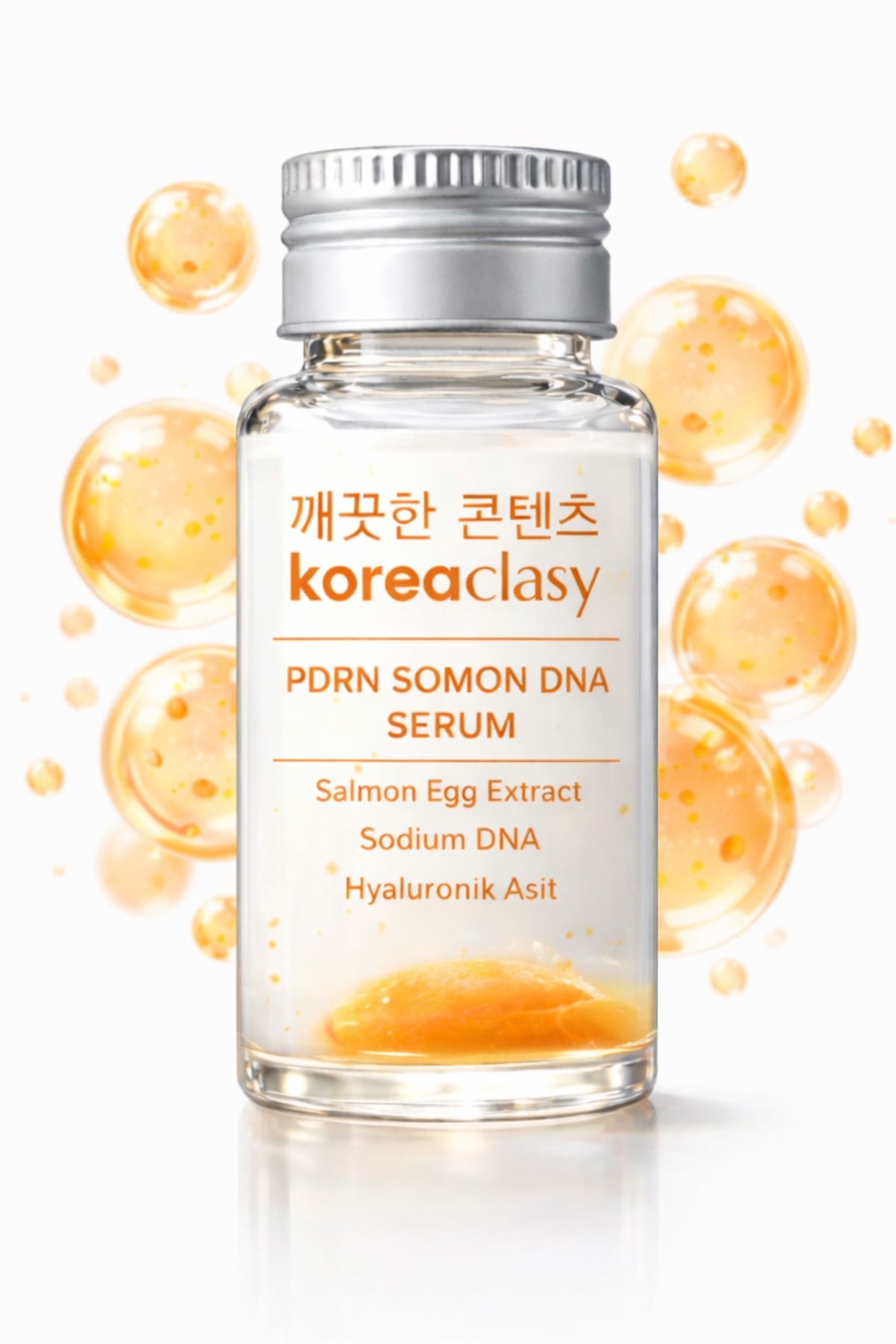 KOREAClasy PDRN SOMON DNA İçeren Cildi Gençleştirmeye Yardımcı Çift Fazlı PDRN Bounce Ball Serum - 30ml