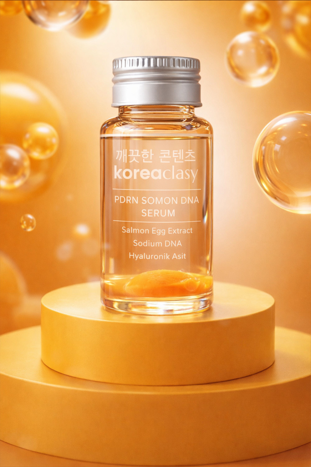 KOREAClasy PDRN SOMON DNA İçeren Cildi Gençleştirmeye Yardımcı Çift Fazlı PDRN Bounce Ball Serum - 30ml - Görsel 2