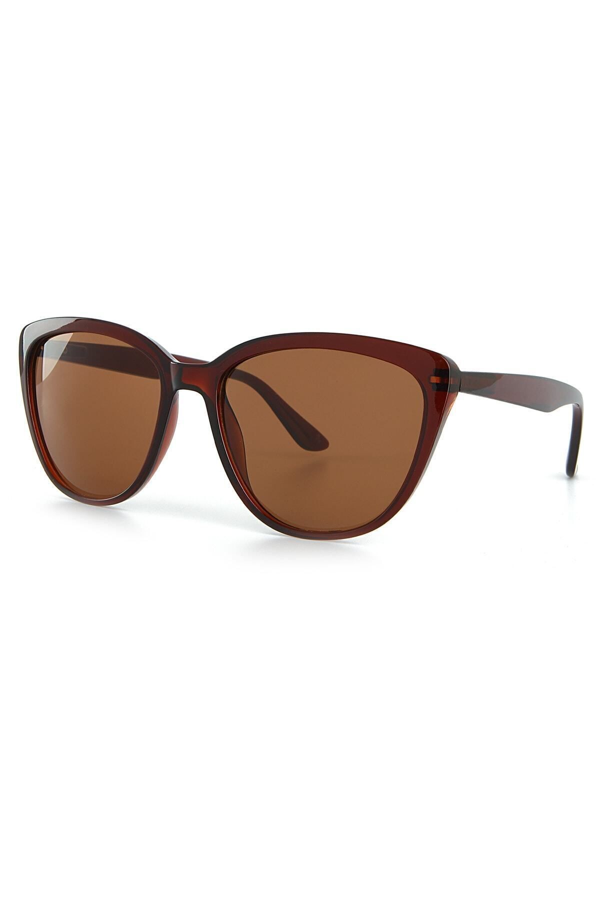 Aqua Di Polo 1987 Beverly Kahverengi Cat Eye Kadın Güneş Gözlüğü Apsn001702 - Görsel 3