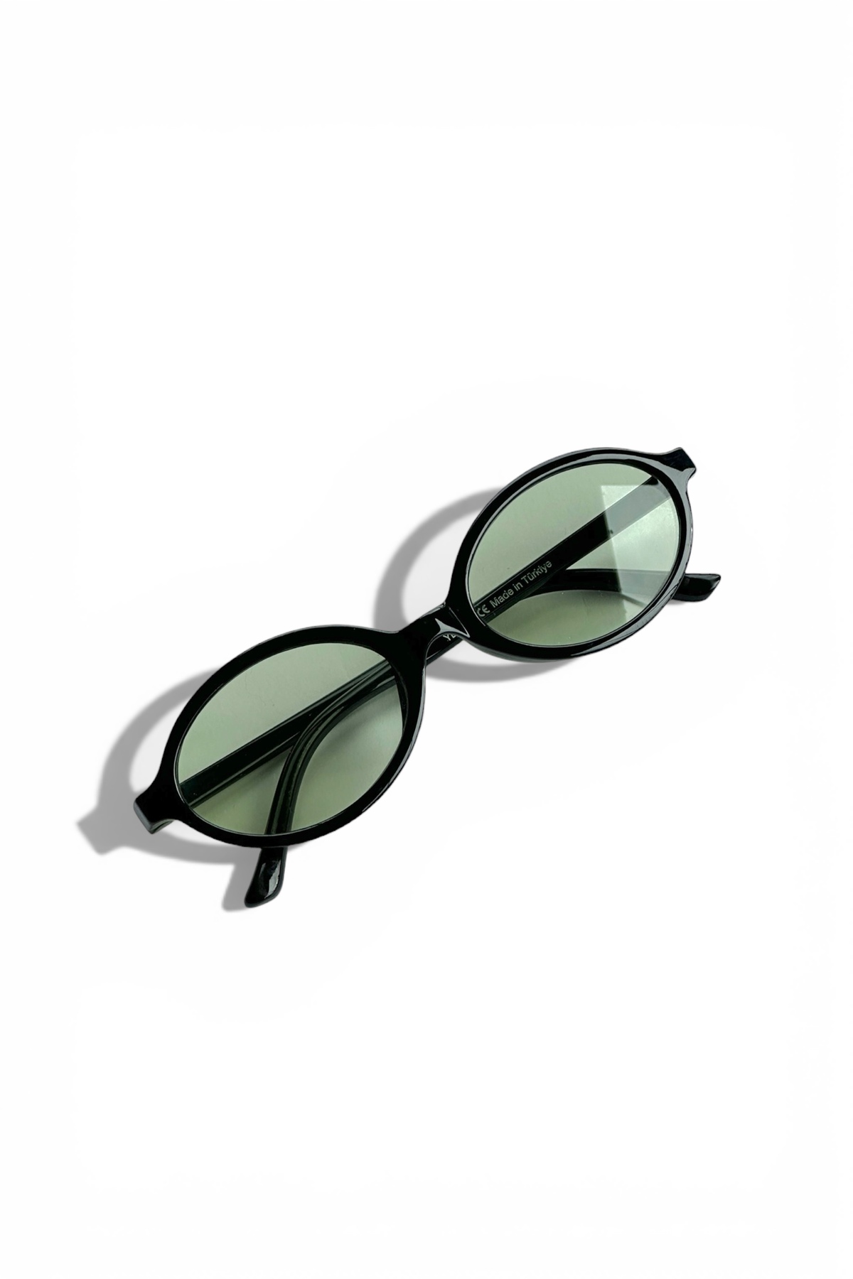 REN EYEWEAR Miux Kadın Siyah çerçeve soft renkli cam popüler Oval Güneş Gözlüğü – uv400 - Görsel 3