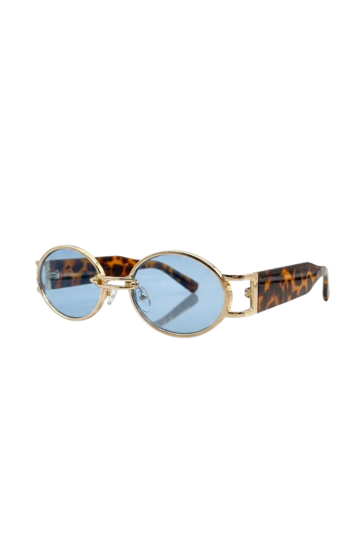 WATCHOFROYAL Royal Eyewear RE008 Leopar Mavi Güneş Gözlüğü - Görsel 2