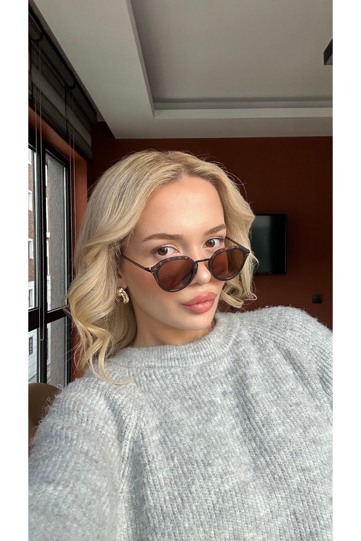 Angel Eyes Unısex Güneş Gözlüğü - Görsel 3