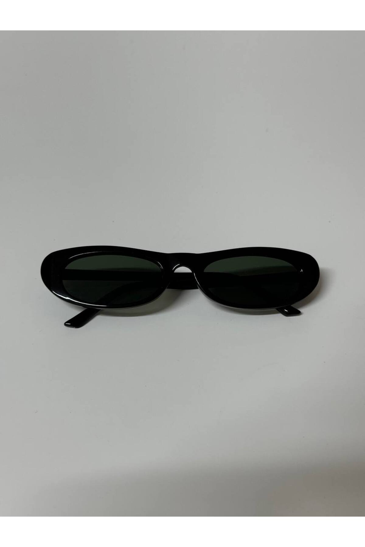 MACERATİ Laurent Unisex Siyah Oval Çerçeve Uv400 Güneş Gözlüğü - Görsel 2