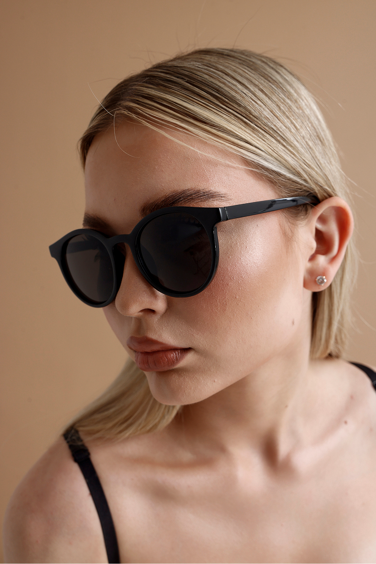 KAMPANİX YENİ SEZON TREND MODEL SİYAH KADIN GÜNEŞ GÖZLÜĞÜ