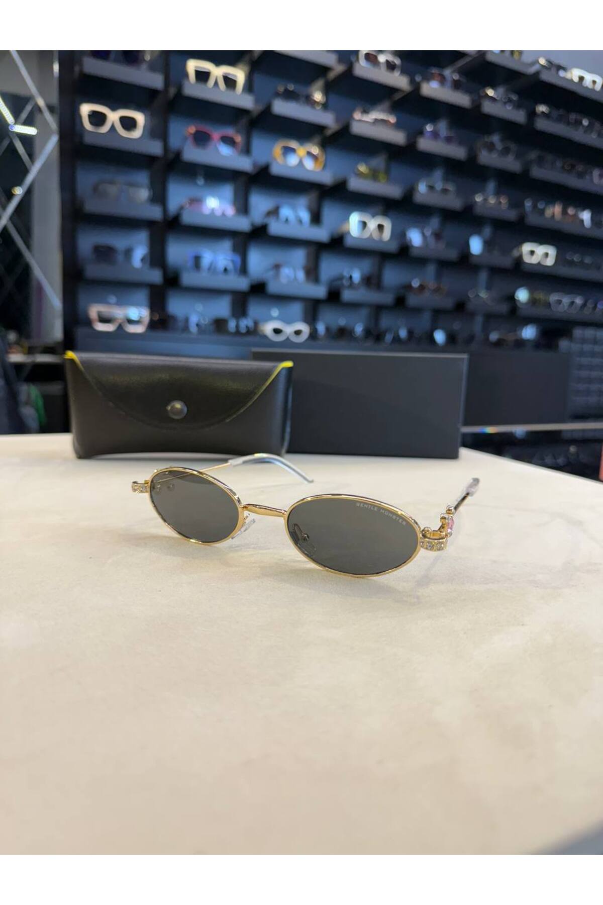 Bubbleatelier Gentle Siyah Cam Güneş Gözlüğü