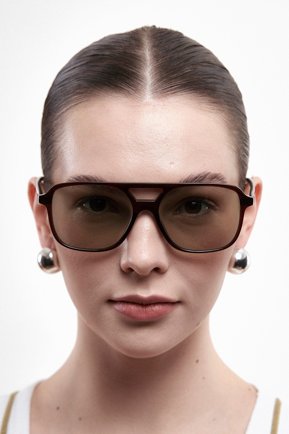 Bilge Karga Cleo Brown Green Güneş Gözlüğü - Görsel 2