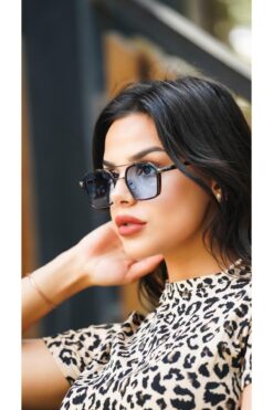 Angel Eyes Dikdörtgen Leopar Çerçeceli Unisex Güneş Gözlüğü Ae-0039c1