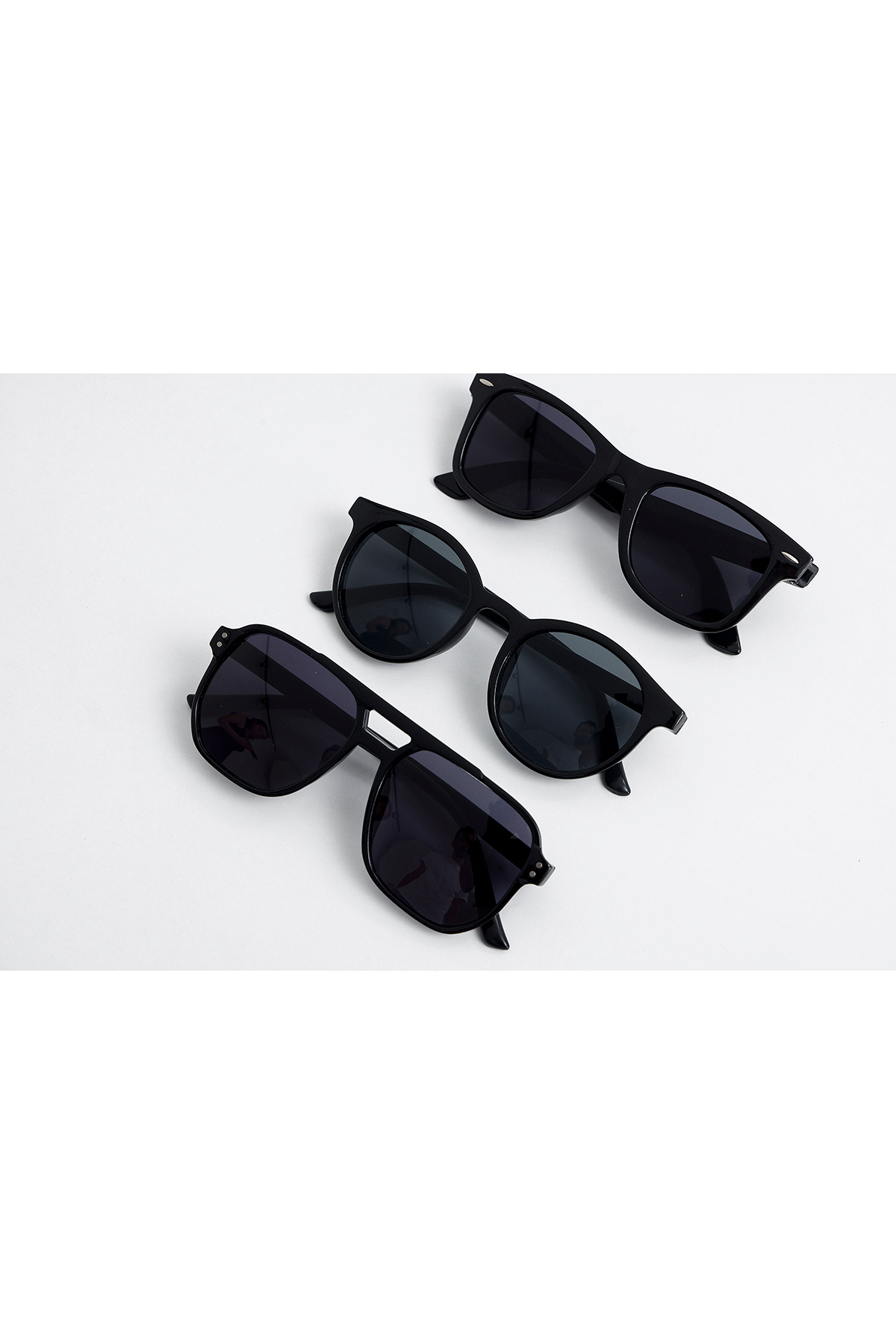 KAMPANİX YENİ SEZON YENİ FIRSAT FATURALI 3'lü SET UNİSEX GÜNEŞ GÖZLÜĞÜ SETİ