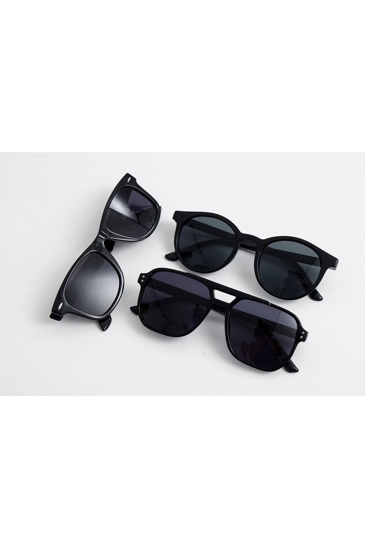 KAMPANİX YENİ SEZON YENİ FIRSAT FATURALI 3'lü SET UNİSEX GÜNEŞ GÖZLÜĞÜ SETİ - Görsel 2