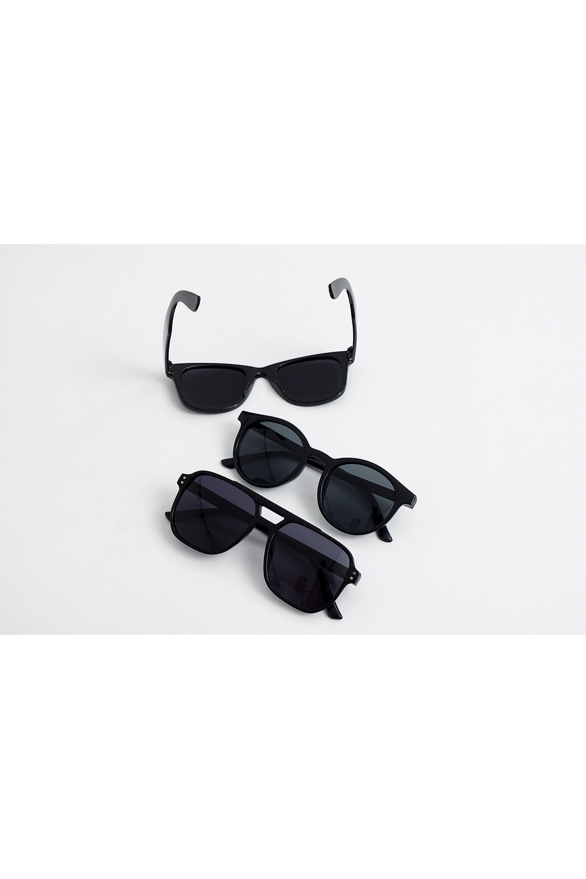 KAMPANİX YENİ SEZON YENİ FIRSAT FATURALI 3'lü SET UNİSEX GÜNEŞ GÖZLÜĞÜ SETİ - Görsel 3