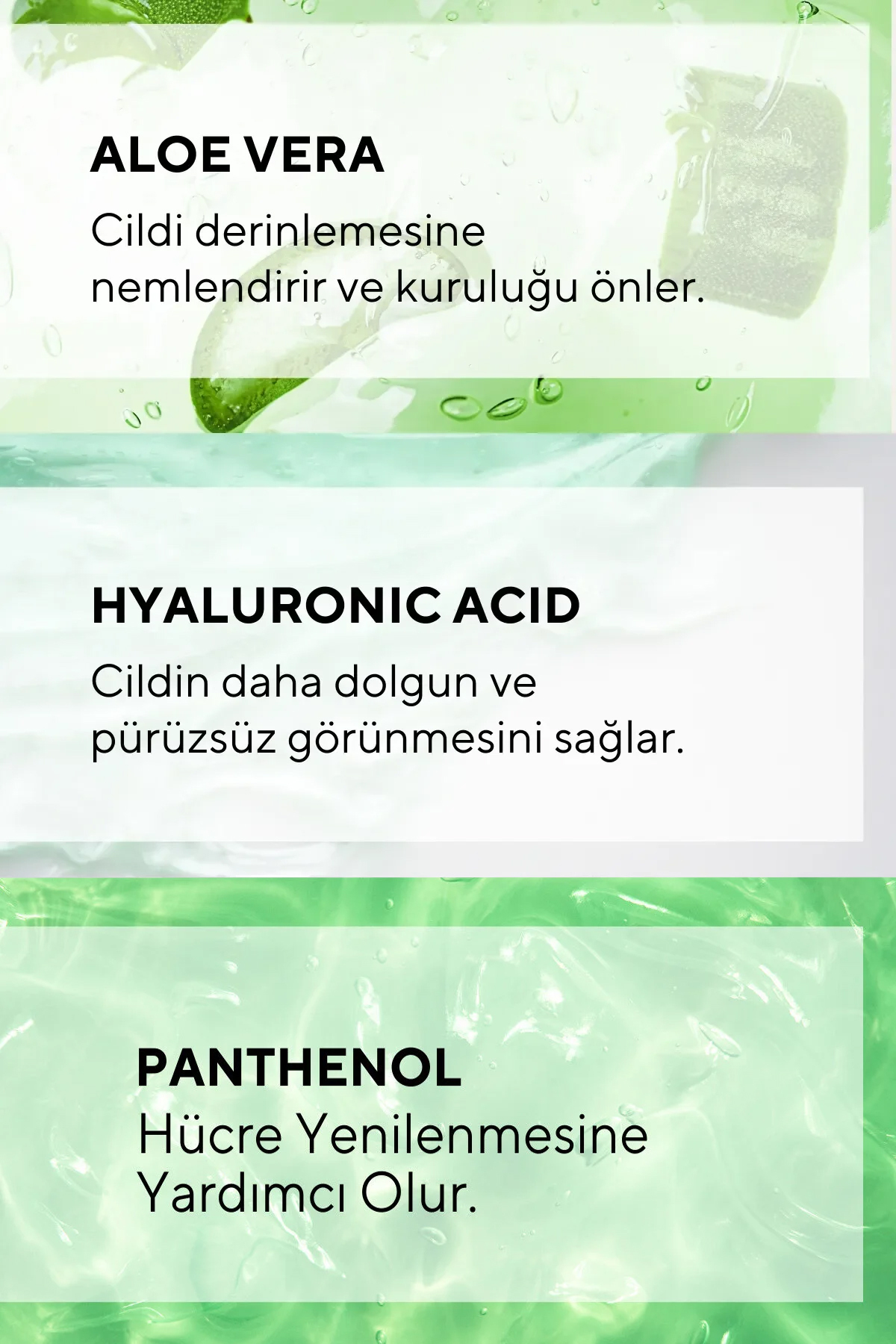 The Ceel Yoğun Nemlendirici & Cilt Bariyeri Destekleyici Jel Krem Hyaluronik Asit, Panthenol 50 ML - Görsel 3
