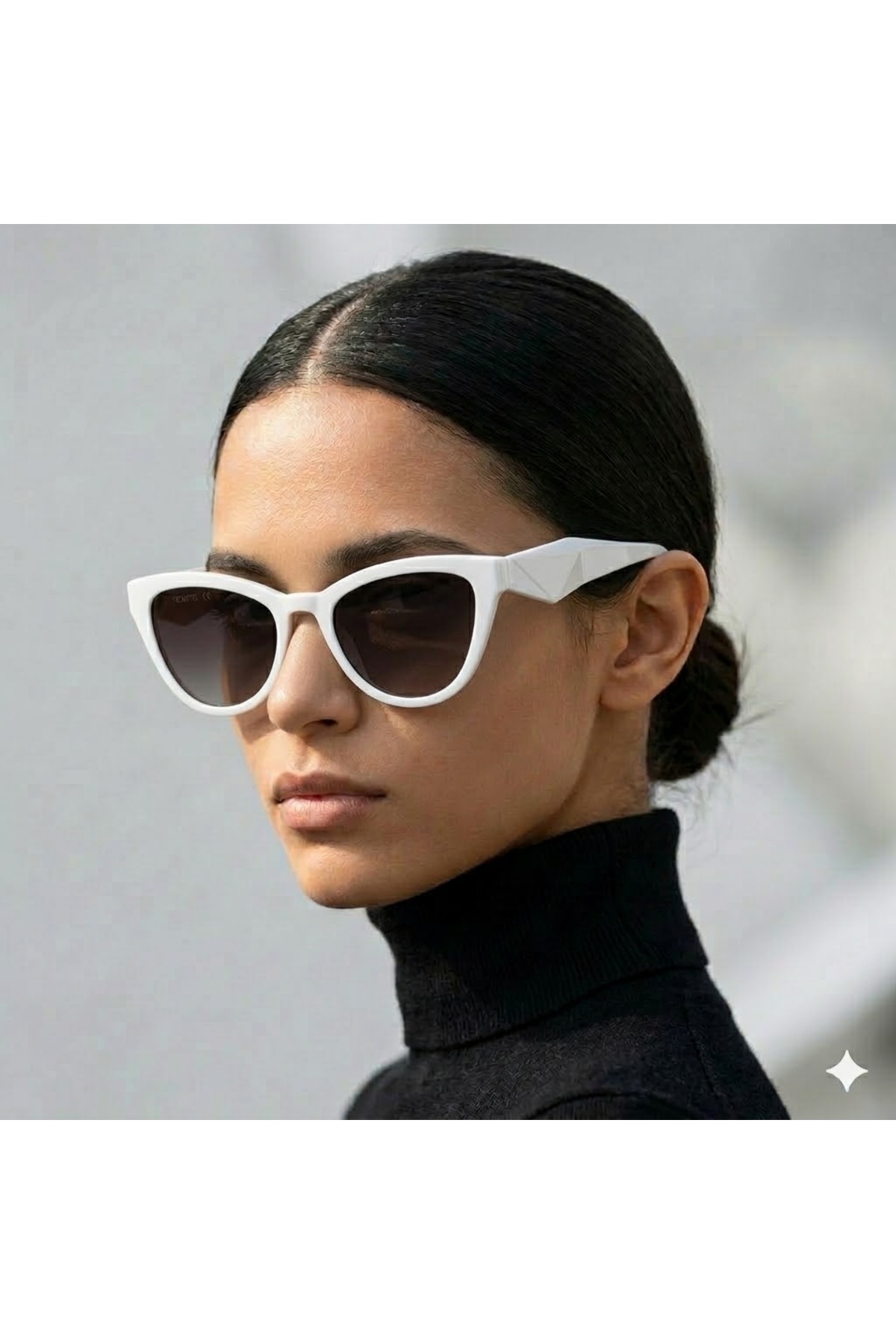 Ticarto Kadın Cat Eye Güneş Gözlüğü TCTGT002406G0349