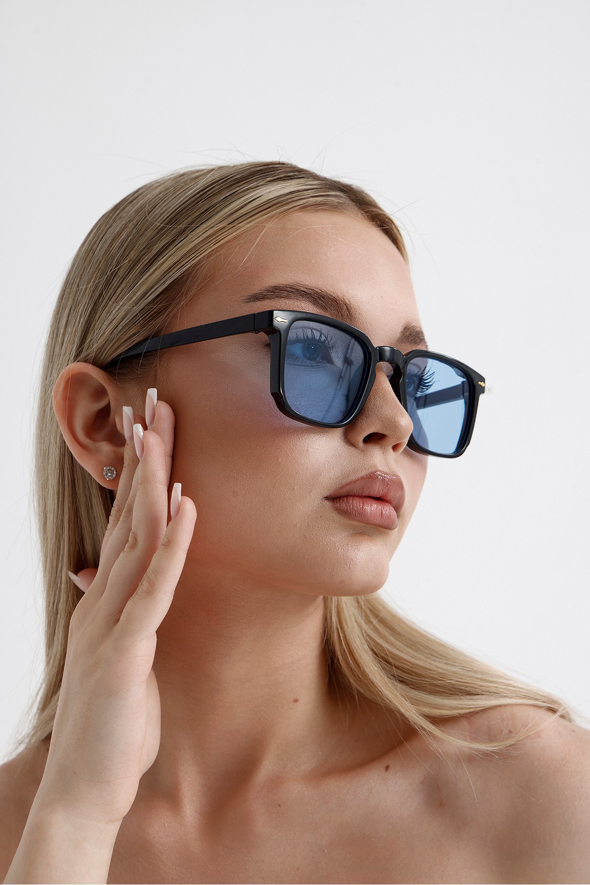 KAMPANİX YENİ SEZON UNİSEX MAVİ CAMLI TREND GÜNEŞ GÖZLÜĞÜ