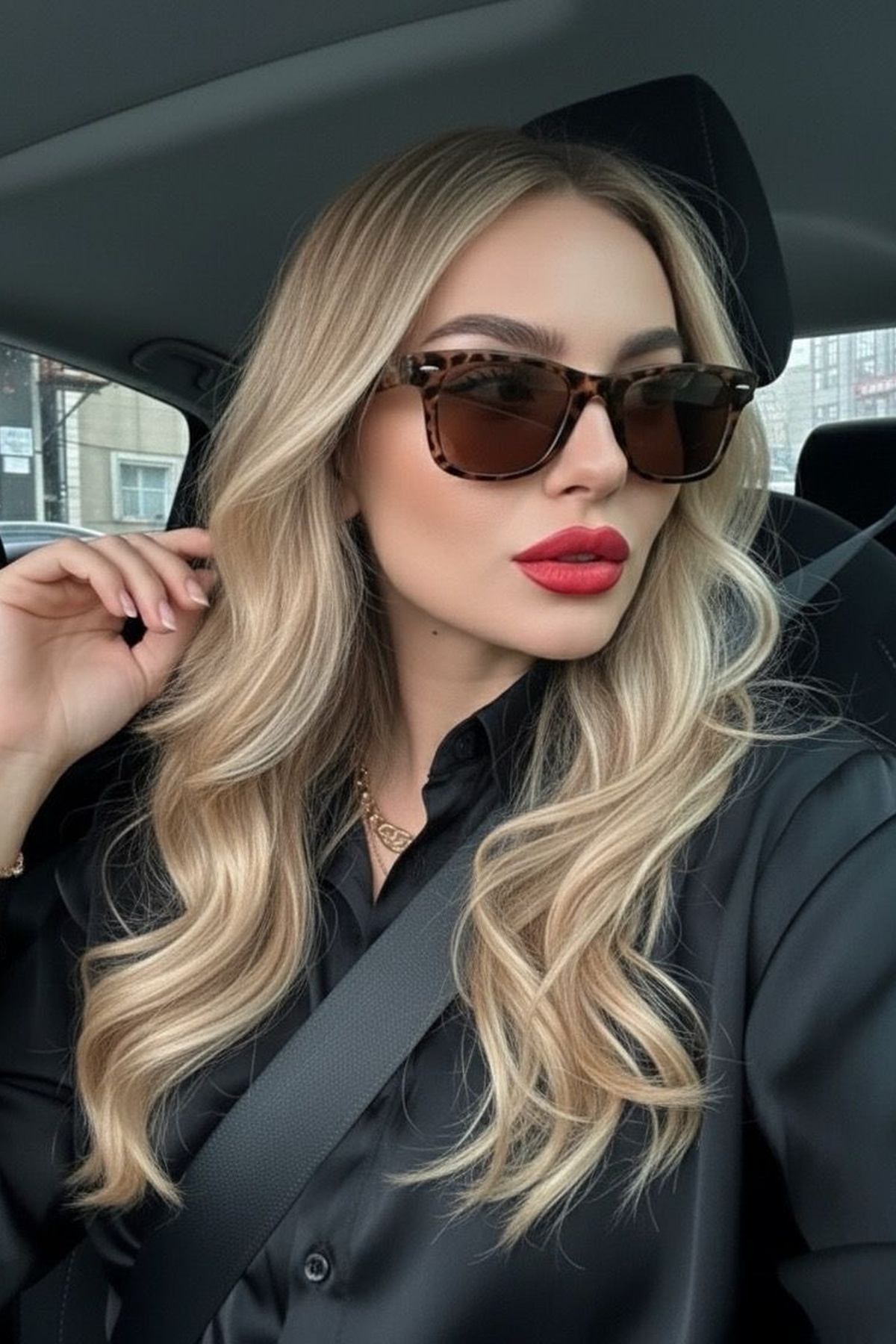 Goldmine Unisex Kemik Güneş Gözlüğü Leopar