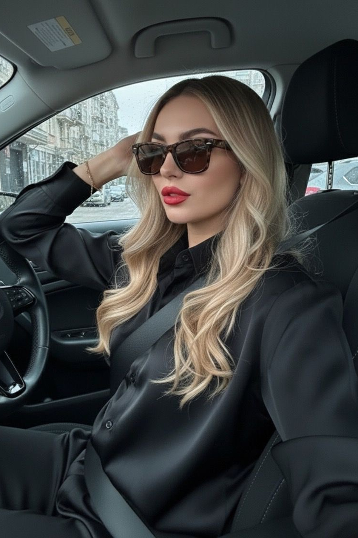 Goldmine Unisex Kemik Güneş Gözlüğü Leopar - Görsel 3