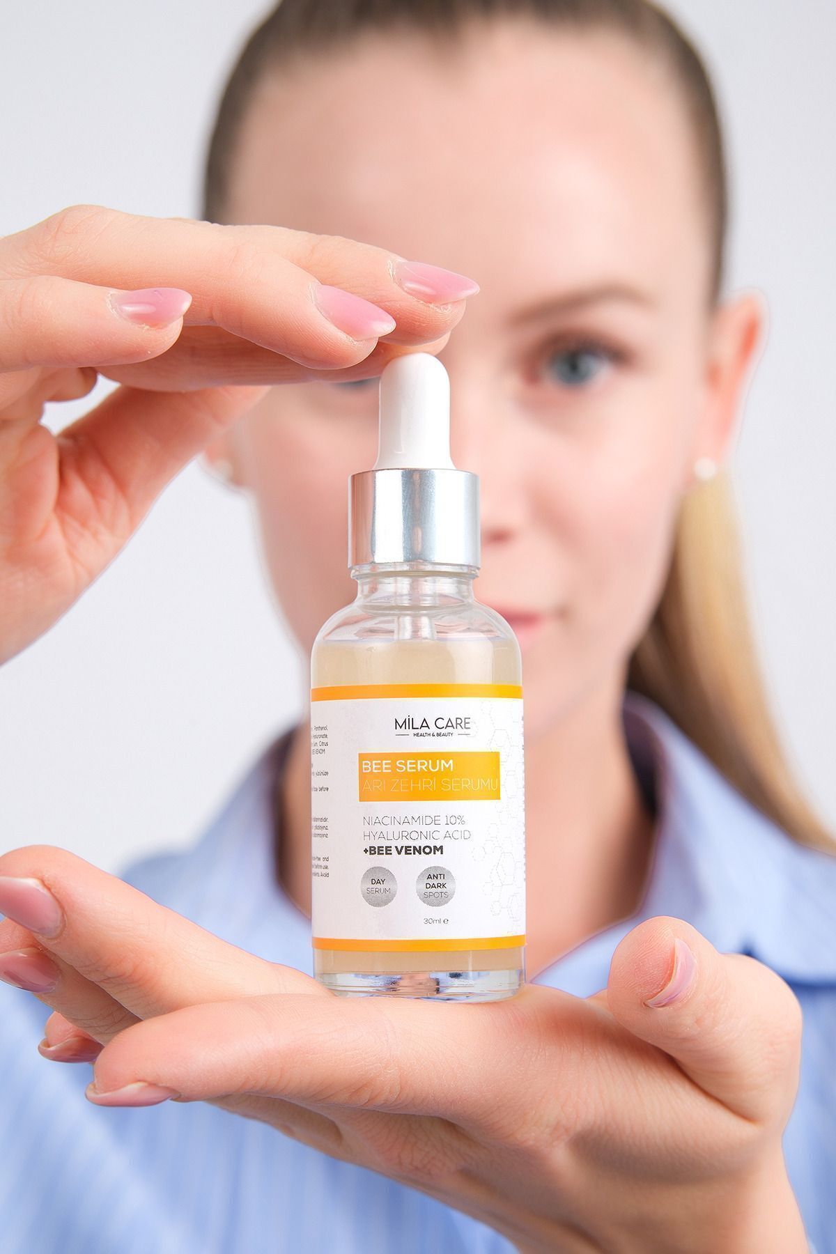 Mila Care Health&Beauty Kırışıklık Ve Dolgunlaştırıcı Arı Zehri Serumu 30 ml - Görsel 2