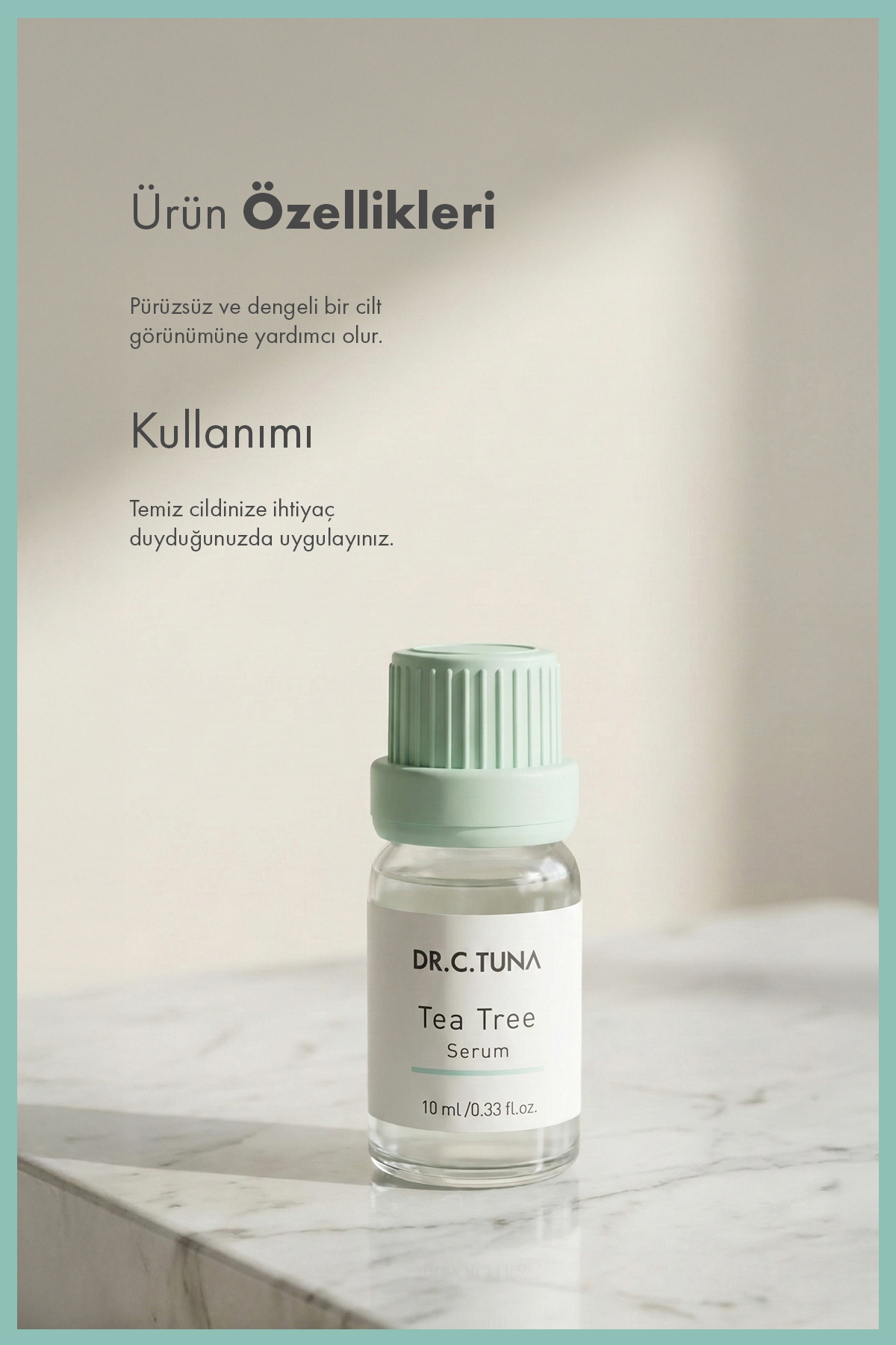 Farmasi Dr. C. Tuna Çay Ağacı Yağı Serumu 10 ml - Görsel 2