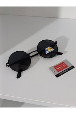 Ayel aksesuar POLARİZE YUVARLAK GÜBEŞ GÖZLÜĞÜ SİYAH