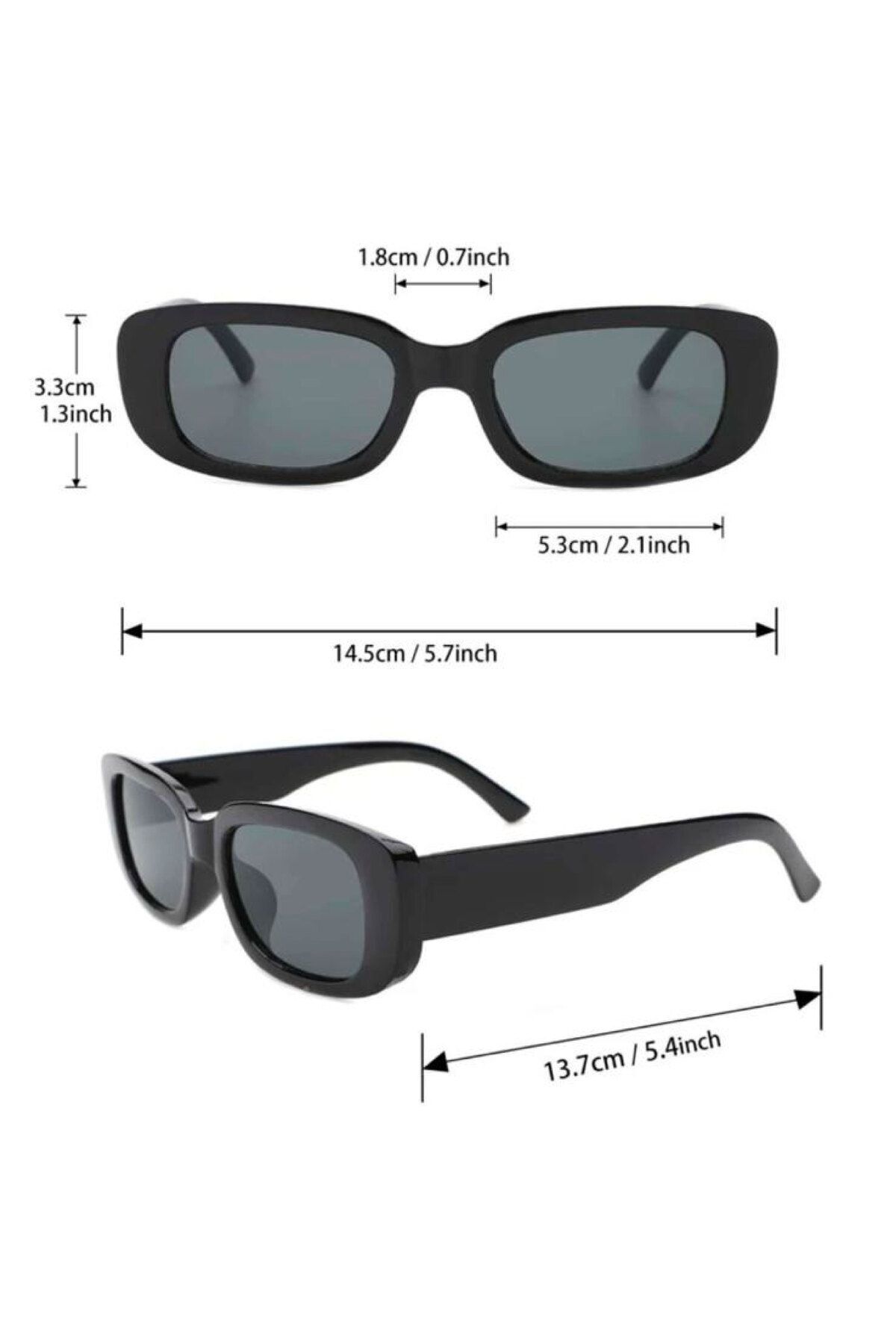 KAMPANİX YENİ SEZON YENİ FIRSAT TREND MODEL UNİSEX GÜNEŞ GÖZLÜĞÜ SETİ - Görsel 3