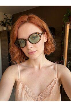 funeyes Xuping Kadın Siyah çerçeve siyah cam popüler Oval Güneş Gözlüğü – Aksesuar Detaylı Uv400