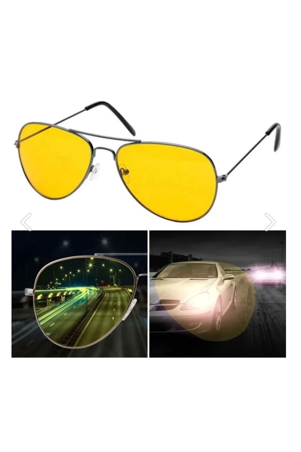 Hayatı Kolaylaştıran Ürünler Bibizde ANTİ FAR GECE GÖRÜŞ VE GÜNEŞ GÖZLÜĞÜ DAMLA MODEL GÖZLÜK