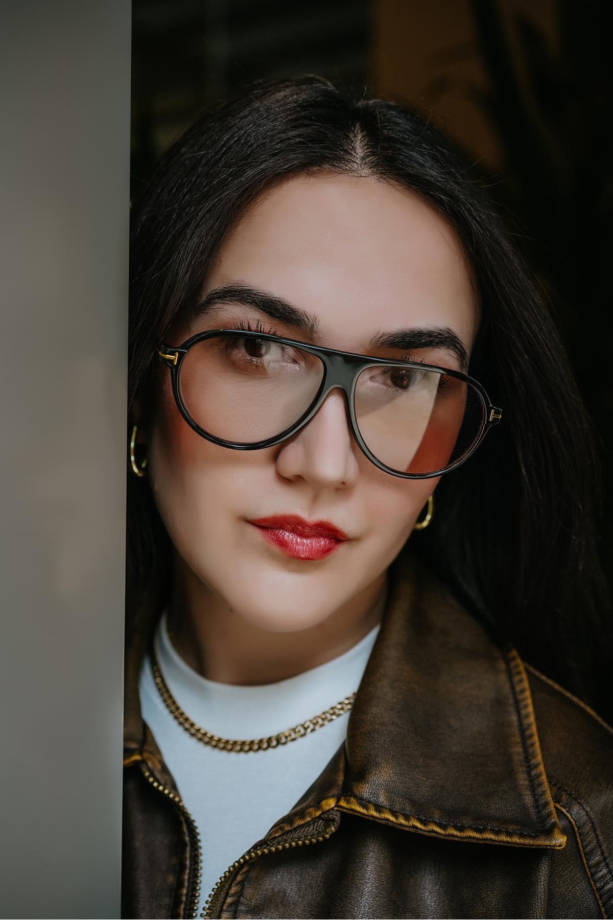 Stil Noktası TF Siyah Çerçeve Bal Cam Güneş Gözlüğü - Görsel 3