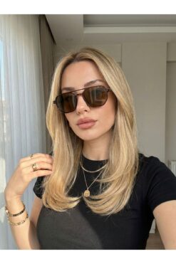 Goldmine Unisex Aura Güneş Gözlüğü Kahverengi
