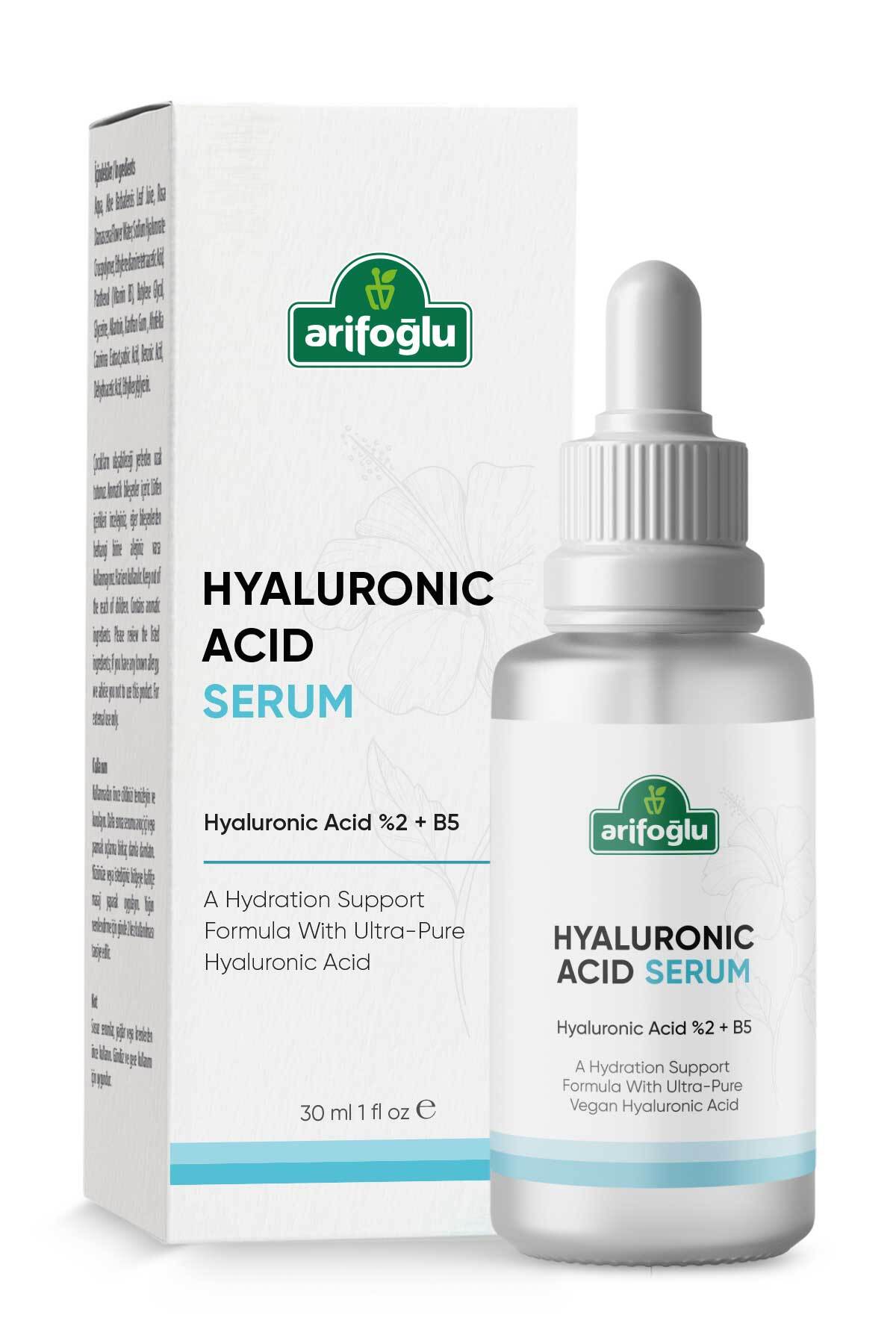 Arifoğlu Hyaluronic Acid Serum 30 ml (Nemlendirici Canlandırıcı Dolgunlaştırıcı) Hyaluronıc Acid %2