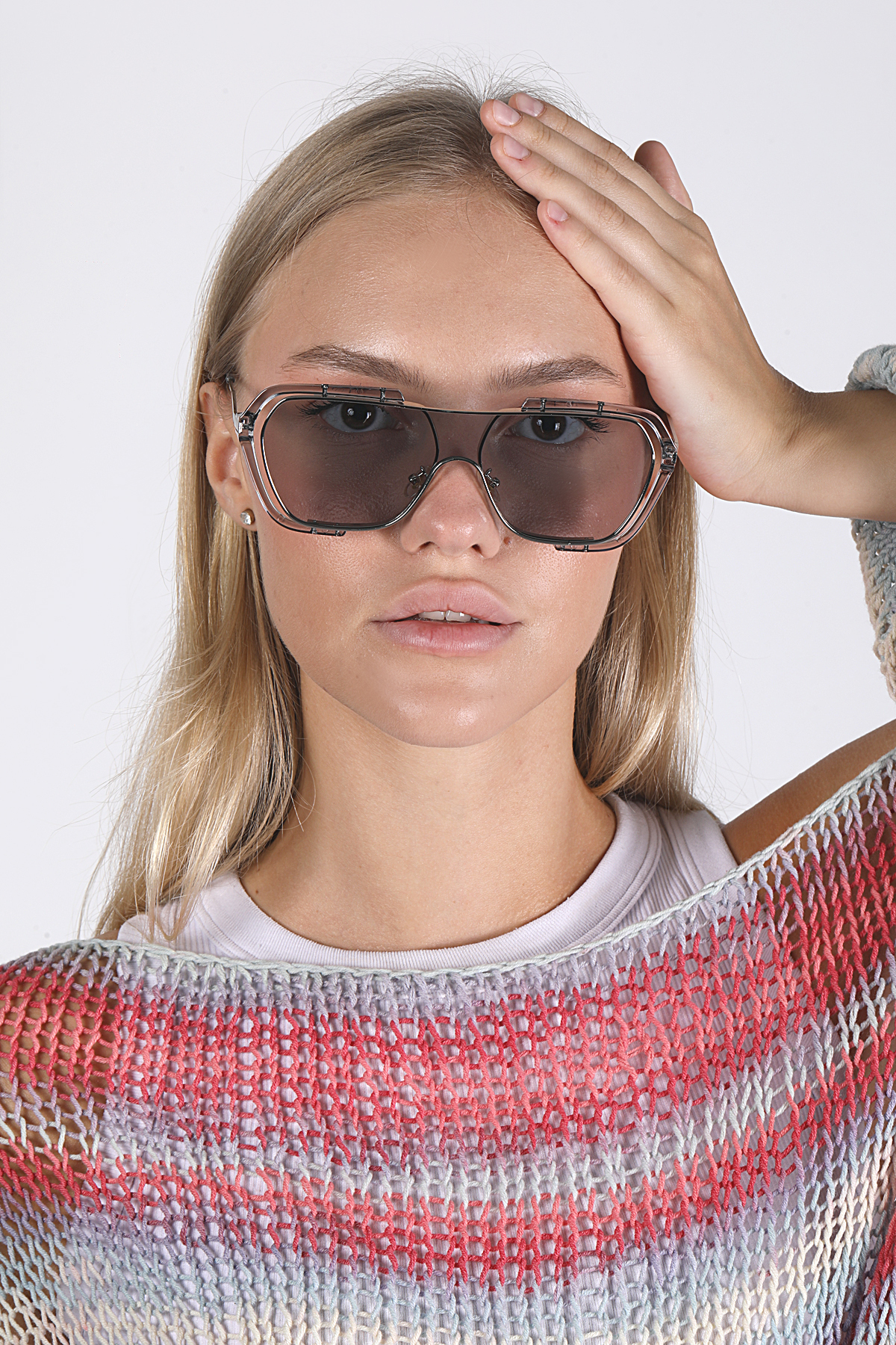 Angel Eyes Gri Camlı Gri Çerçeveli Unisex Güneş Gözlüğü Ae31464c2 - Görsel 2