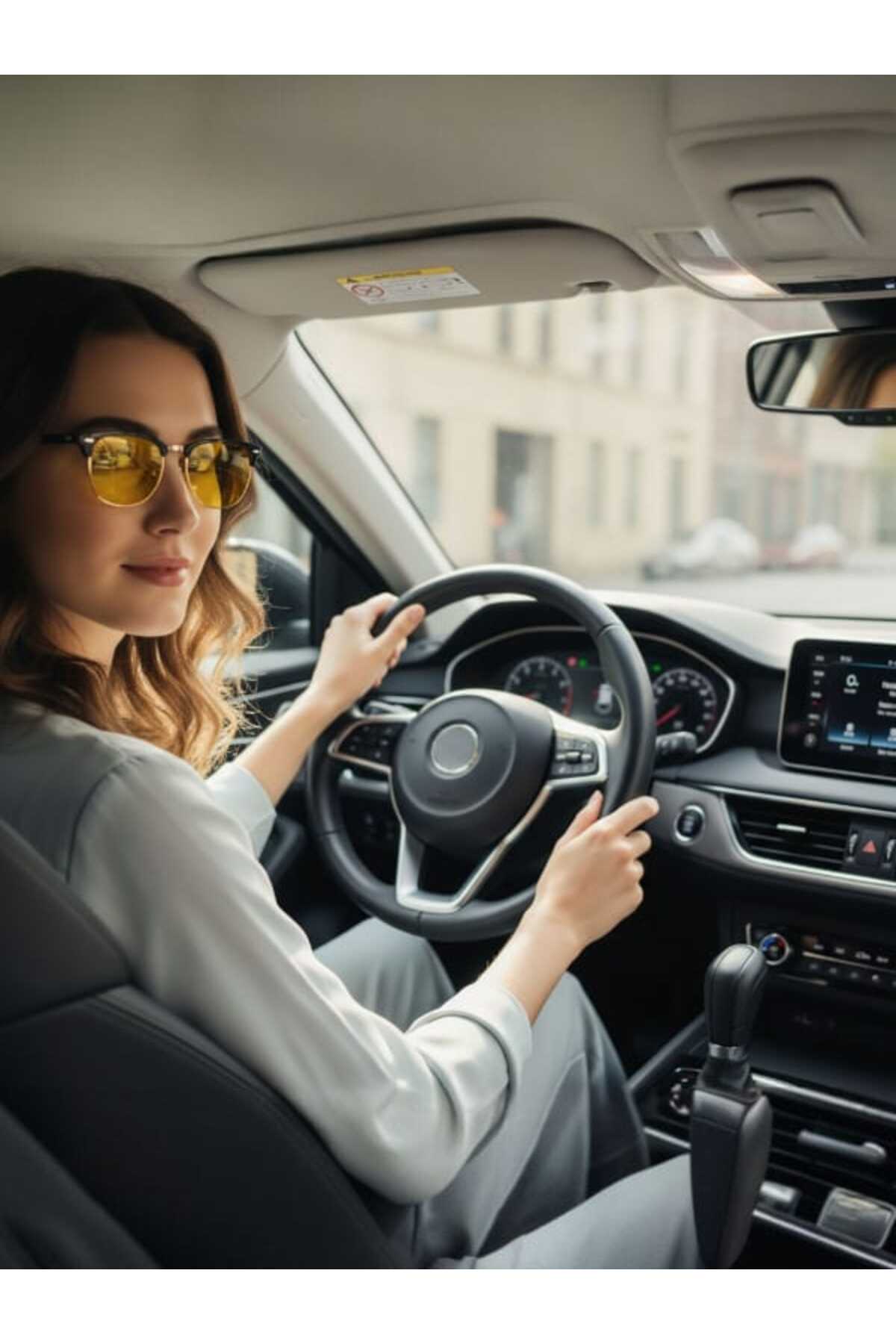 TrendMilano Gece Görüş Gözlüğü Sürüş ve Sis Gözlüğü - Görsel 3