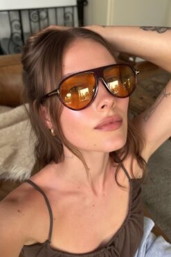 Roger Bacon Vibe Brown Kadın Güneş Gözlüğü