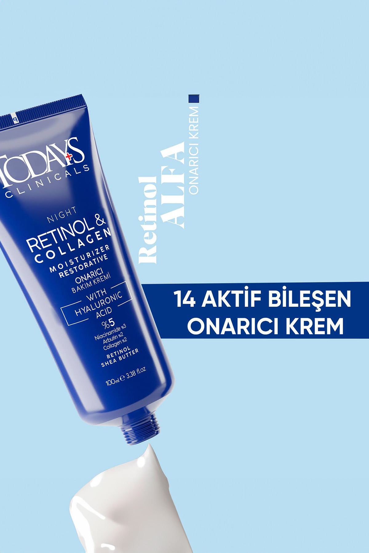TODAYS CLİNİCALS Onarıcı Krem 100ml - Görsel 3