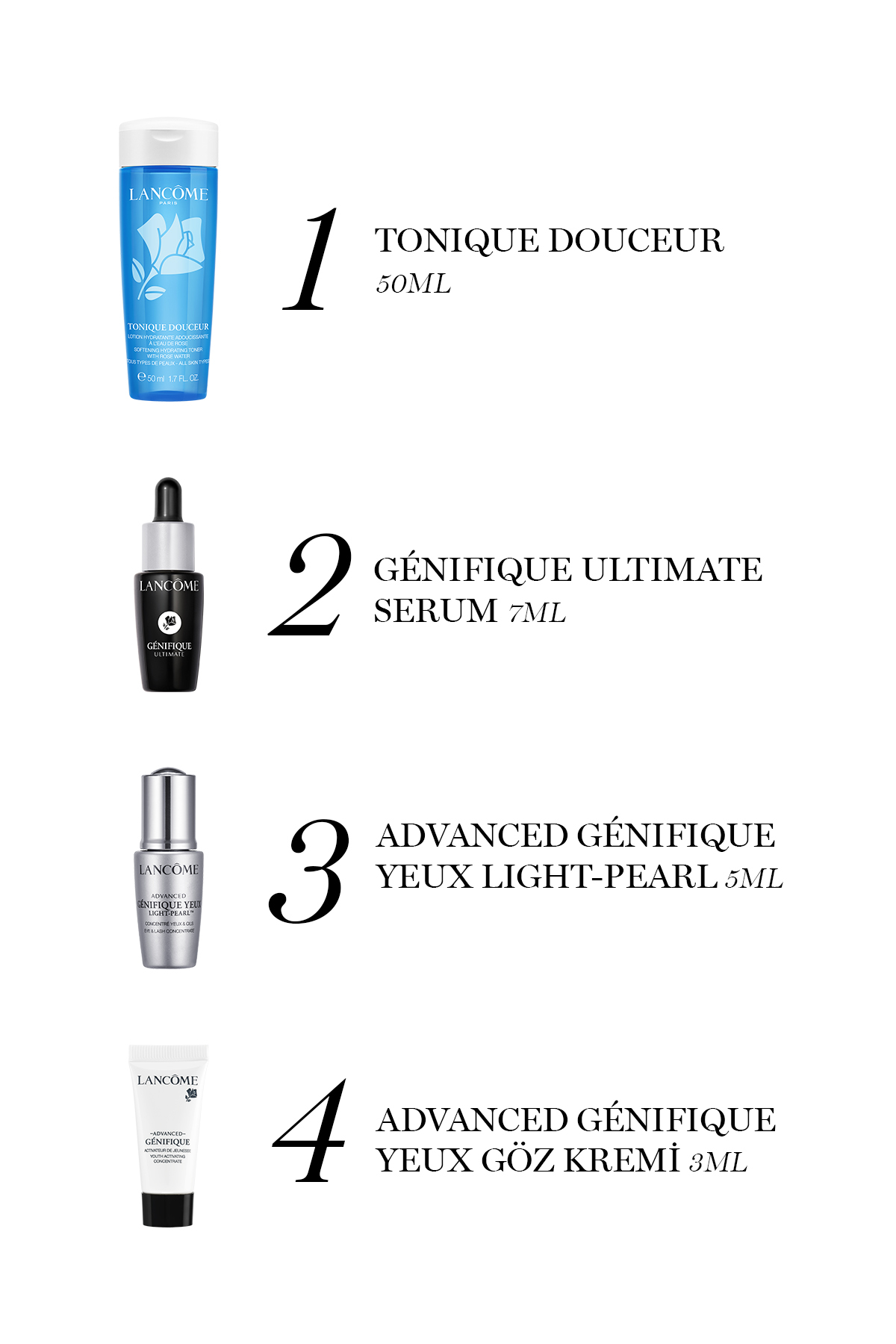 Lancome Mini Cilt Bakım Rutini Avantajlı Tanışma Seti 8690595214627 - Görsel 2