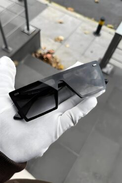 MACERATİ Lüx Unisex Siyah Degrade Güneş Gözlüğü