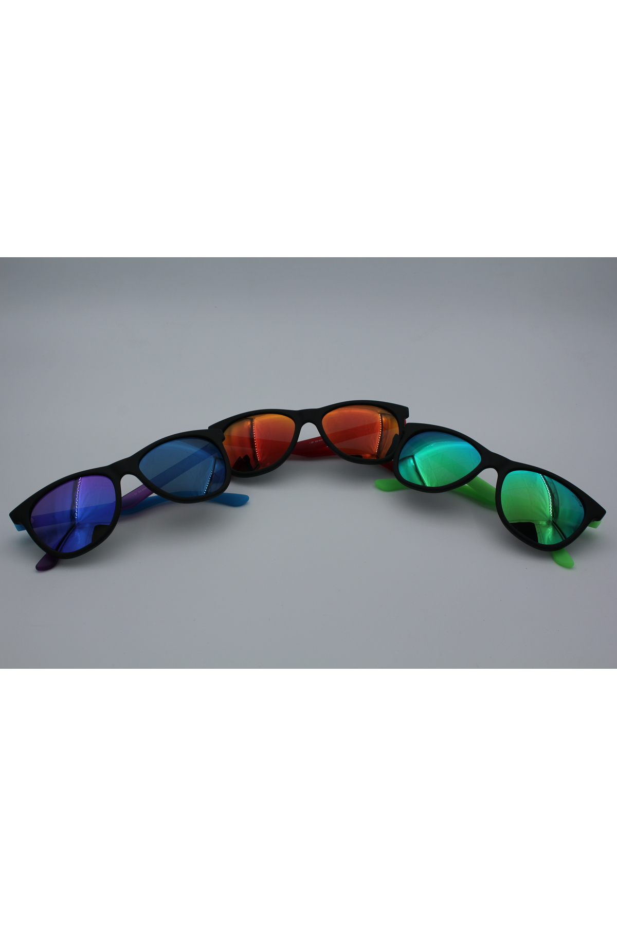 Slimfit 3'lü Aynalı Güneş Gözlüğü Seti - Görsel 2