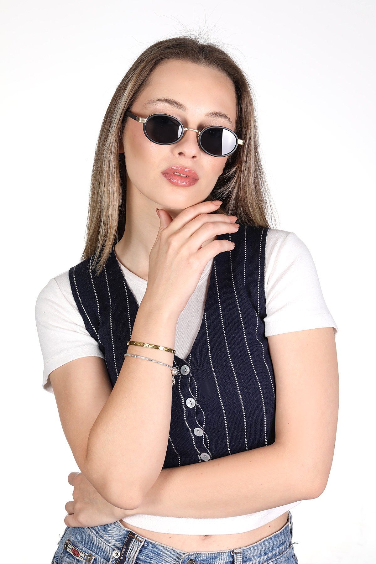 Ticarto Kadın Siyah Güneş Gözlüğü Tctga001501g0163 - Görsel 2