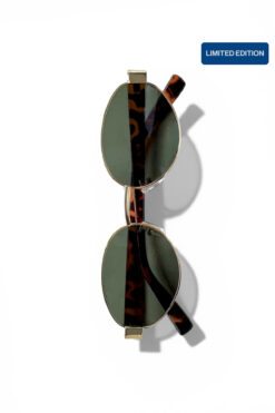 REN EYEWEAR Select Frame MIREVA Metal Oval Kadın Güneş Gözlüğü | Gold Çerçeve UV400 Korumalı