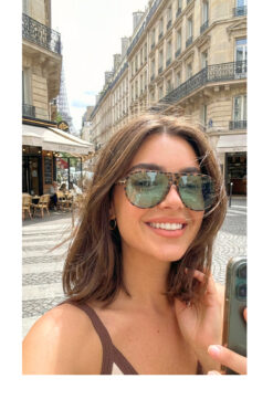 LOOKUP GÜNEŞ GÖZLÜĞÜ UV400 KORUMALI PİLOT LEOPAR YEŞİL UNİSEX YENİ SEZON KILIF VE SİLME BEZİ HEDİYELİ