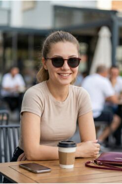 Optelli Sanna Bordo Polarize Güneş Gözlüğü