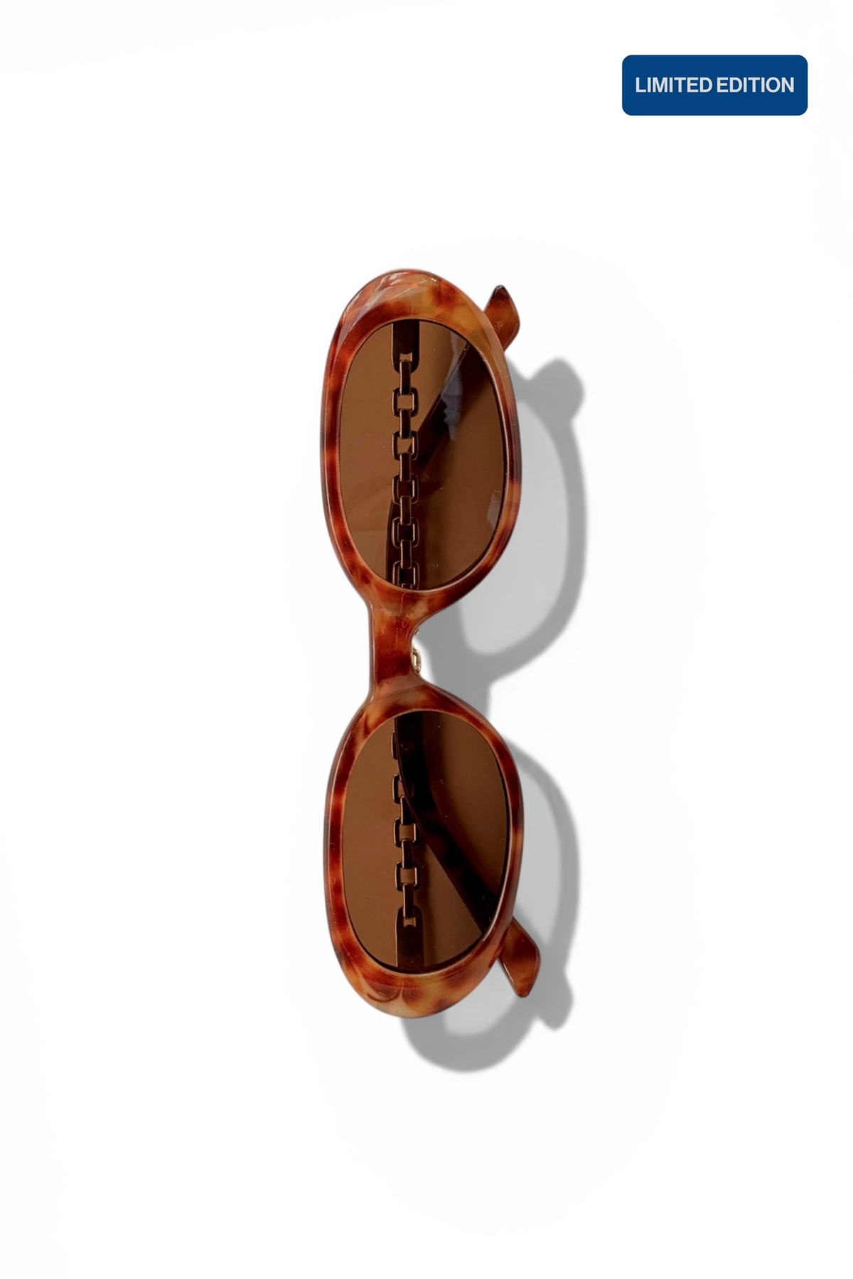 REN EYEWEAR VELORA Limited Edition Oval Zincir Detaylı Kadın Güneş Gözlüğü |UV400 KORUMA - Görsel 3