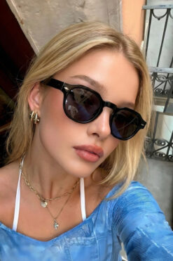 Eyesofia Prospera Lüx Polarize Unisex Siyah Güneş Gözlüğü