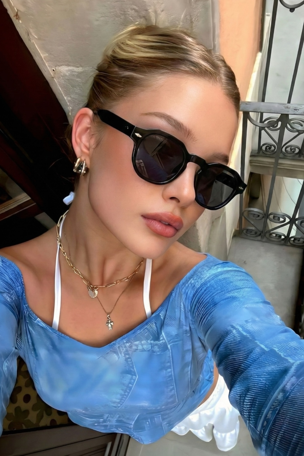 Eyesofia Prospera Lüx Polarize Unisex Siyah Güneş Gözlüğü - Görsel 2